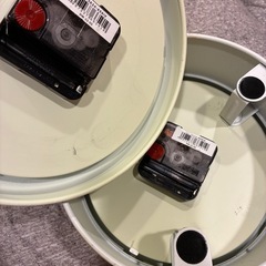 両側時計壁掛け、柱掛けの画像