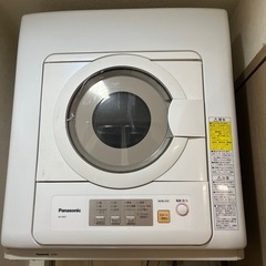 Panasonicパナソニック 衣類乾燥機 NH-D603-W [乾燥容量6.0kg /電気式(50Hz/60Hz共用)]の画像