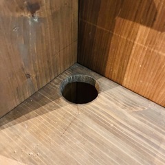 【木目調のオシャレなカウンター】の画像