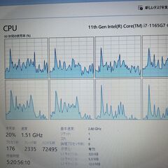 2022年型極上品！Core i7搭載高性能ﾉｰﾄﾊﾟｿｺﾝの画像