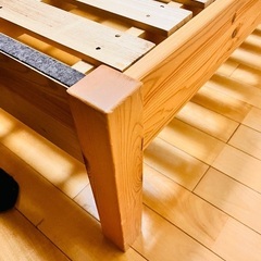 無印良品シングルベッド　2台の画像