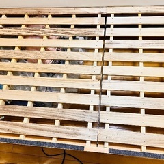 無印良品シングルベッド　2台の画像