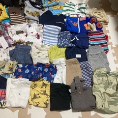 非対面希望　今週末まで決まらない場合捨てます。子ども服　80-110の画像