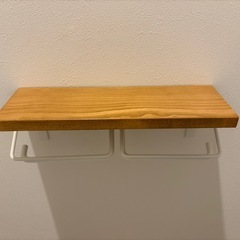 2連トイレットペーパーホルダーの画像