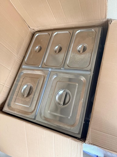 業務用電気フードウォーマー 沸騰式ウォーマー 横型で幅広い用途に