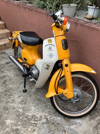 スーパーカブ50 レアカラー純正イエロー　鉄カブ　快調