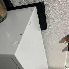 【ダイアルキー付きのカラーボックス蓋付きホワイト】の画像