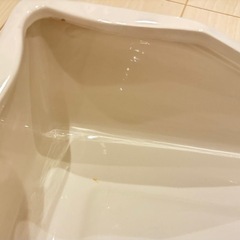 小動物 コーナートイレ 陶器の画像