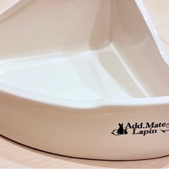 小動物 コーナートイレ 陶器の画像