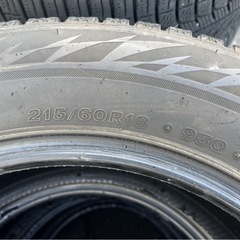 冬4本 215/60R16 95Q ブリヂストンBS ブリザックVRX2 倉庫保管 ゴム質良  の画像