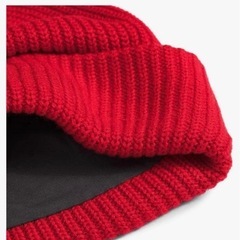 ノースフェイス　ビーニー　ニット帽　裏地付き　の画像