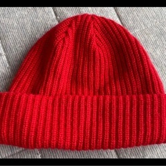 ノースフェイス　ビーニー　ニット帽　裏地付き　の画像