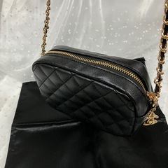未使用 CHANEL シャネル ノベルティ ショルダーバッグ　ブラック②  の画像