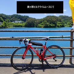 BMC ロードバイク　105　カーボン　ホイール前後で1460g　　試乗OKですの画像