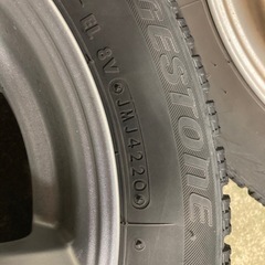 スタッドレス　アルミホイール　軽自動車14インチの画像