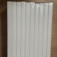 DVD 2枚収納ハードケースケース ホワイト（7個）の画像