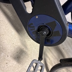 ブルー26インチ自転車の画像