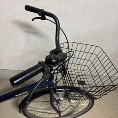 ブルー26インチ自転車の画像