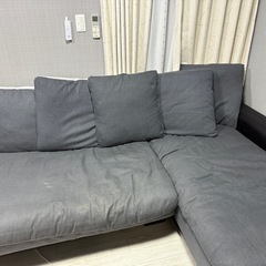 ソファ【3人掛け】【早め引取可能な方優先】の画像