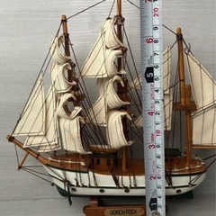 ドイツ　ゴルヒフォック模型船 帆船模型 の画像