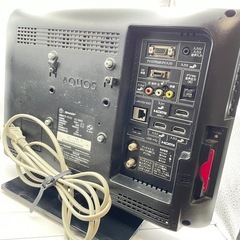 【シャープ】状態良好 16型テレビ　リモコン付きの画像