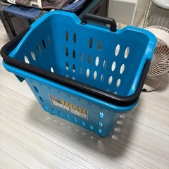 DULTON バスケット トロリー（BLUE）の画像