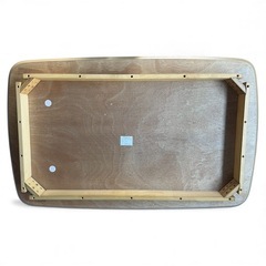 リビンズ株式会社🪵ダイニングテーブル 120cm✨解体済み／ナチュラルの画像