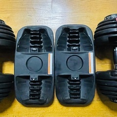 ダイヤル可変型ダンベル 2.5kg-24kg(15段階)Wild Fitの画像