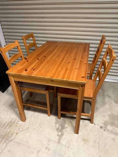 廃盤 IKEA ダイニングテーブルセット ヨックモック