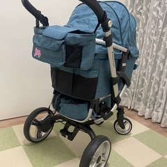 ピッコロカーネ　ベント　【カラー】ブルー　ペットカート
の画像