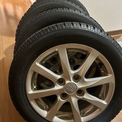良品！スタッドレスタイヤ(ゴムのみ)！155/65R14