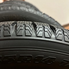 引き取り者確定！スタッドレスタイヤ(ゴムのみ)！155/65R14の画像