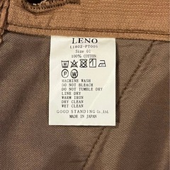 LENO＆CO オーバーオール　コーデュロイの画像