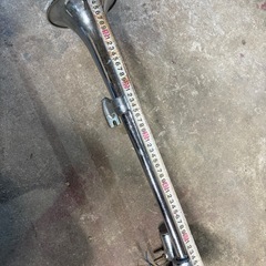 デコトラ ヤンキーホーン エアーホーン 24V用 ラッパ ビッグホーン レトロ 丸型の画像