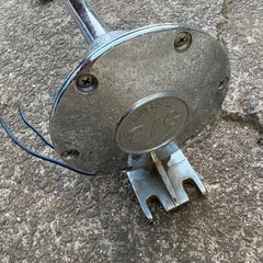 デコトラ ヤンキーホーン エアーホーン 24V用 ラッパ ビッグホーン レトロ 丸型の画像