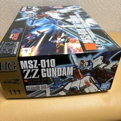ガンプラ　HG　ZZガンダムの画像