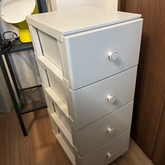 4段チェスト　衣類ケースの画像