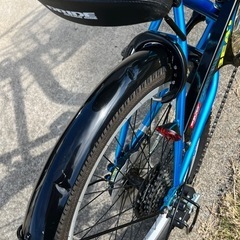 22インチ ジュニアサイクル 自転車 6段ギヤの画像