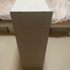 【美品】早い者勝ち！ニトリ　連結できるNカラボ ワイド３段の画像