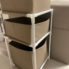 リラックマ　収納　ボックス　ラック　3段の画像