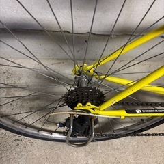 イエロー自転車の画像