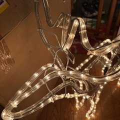 クリスマス イルミネーション トナカイ LEDライト 電飾 オブジェの画像