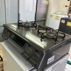 【リサイクルショップ　ピカソ　小松原】2022年製 パロマ 都市ガスガステーブルコンロ 左強火力 水なしグリル ICS87-2L★3701★の画像