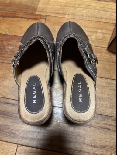 REGAL(革サンダル:新品未使用)