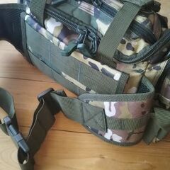 ★決まりました★迷彩柄　ウエストバッグ★の画像
