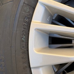 40系アルファード　スタッドレスタイヤセット　225/65/r17の画像