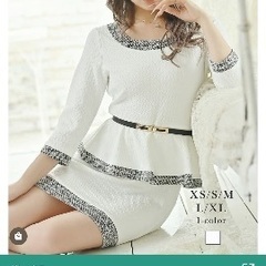 全て新品未使用　キャバ　ドレス3着Mサイズの画像