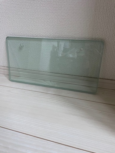 ナンバーカバーみずいろ