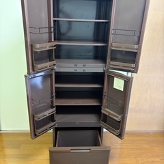 【無料】Mckinley製食品庫　キッチンストッカー　キャスター付ワゴンの画像