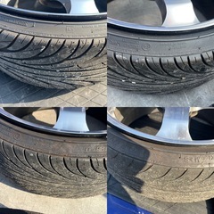 ファイナリスト？ひっぱりタイヤ 17インチ　タイヤホイールセットの画像